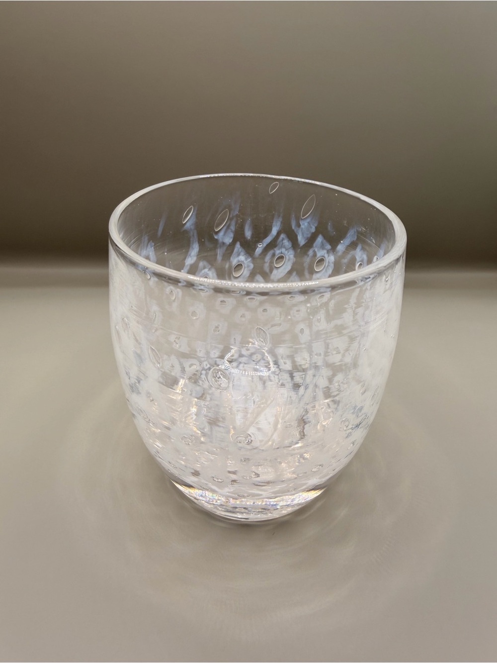 Glassybaby votive candle holder